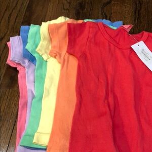 Bundle of Calypso Cap sleeve spring shirts
